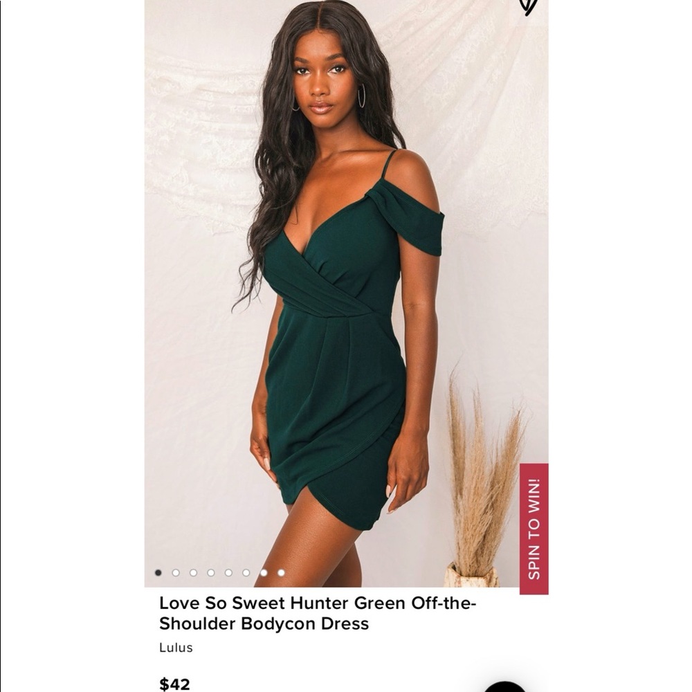 Lulu’s Off the Shoulder Bodycon Dress